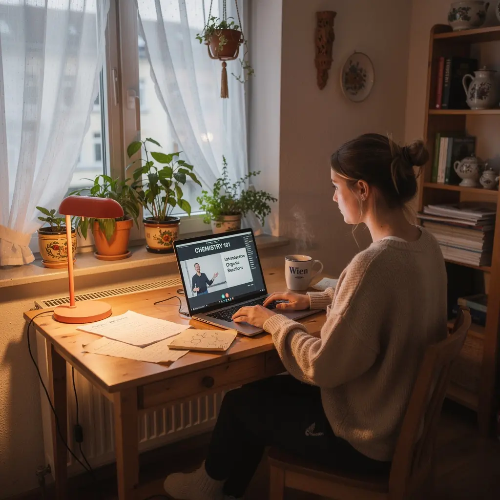 Grafik eines Periodensystems der Elemente zur Erklärung chemischer Eigenschaften.